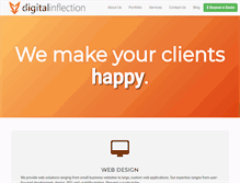 Tablet Screenshot of digital-inflection.com